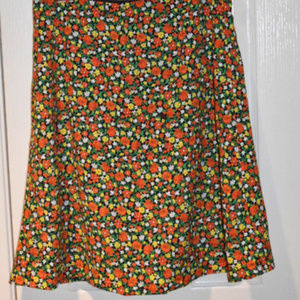 Versus Versace Floral Skirt New With Tags Euro 44